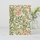 Invitation Sweet Briar William Morris (Debout devant)