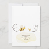 Invitation Sweet Bumblebee "Oh Babee" Baby shower (Dos)