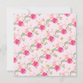 Invitation Sweet Bunny Girls Baby shower (Dos)