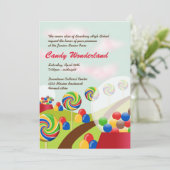 Invitation Sweet Candy, premier baccalauréat de premier cycle (Debout devant)