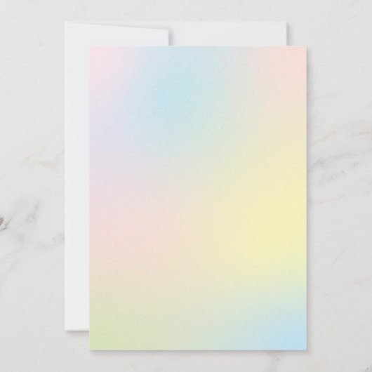 Invitation Sweet Celebration Pastel Candy Shoppe Anniversaire (Dos)