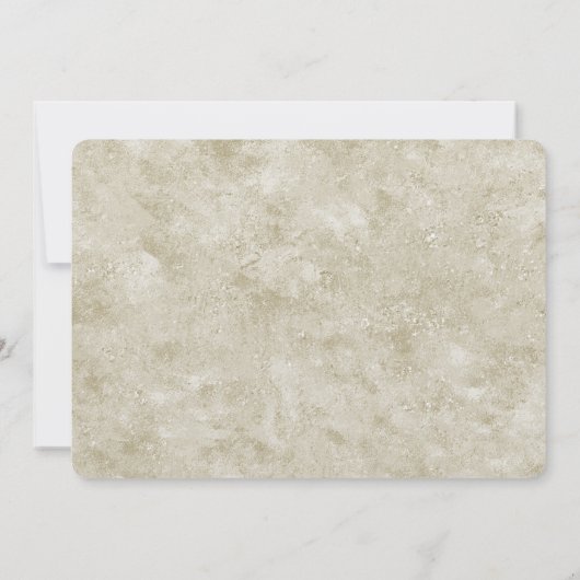 Invitation Sweet Fox anniversaire (Dos)