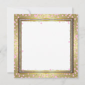 Invitation Sweet Little Angel Girls 1er anniversaire (Dos)