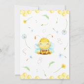 Invitation Sweet Little Bee Baby shower (Dos)