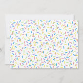 Invitation Sweet Little Donut Boys 1er Anniversaire Invitatio (Dos)