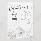 Invitation Sweet Love Valentine’s Day Event Party (Devant)