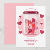 Invitation Sweet Love Valentine's Day  (Devant / Derrière)