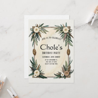 Invitation Sweet Memories Dangle