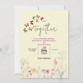 Invitation Sweet memories gathering  (Devant)