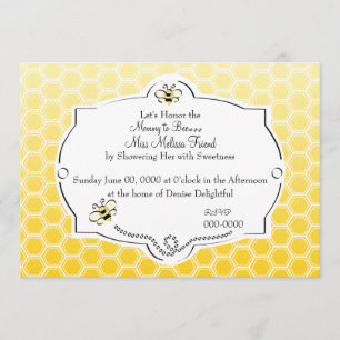 Invitation Sweet Mommy to Bee