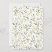 Invitation Sweet On You Lemons Wedding (Dos)