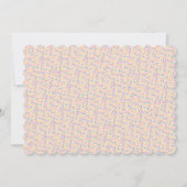 Invitation Sweet ONE 1er anniversaire (Dos)