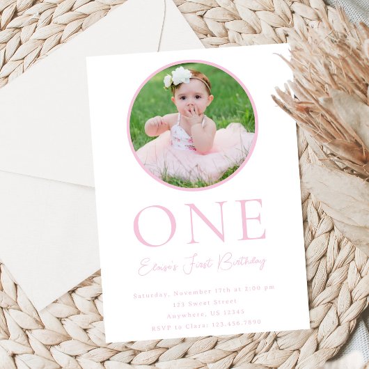 Invitation Sweet One Birthday 
