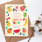 Invitation Sweet One Birthday invitation, Girls 1st Party Inv