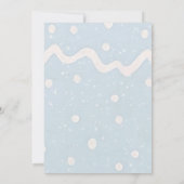 Invitation Sweet One Christmas Cookie 1er Anniversaire (Dos)