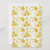 Invitation Sweet One First Birthday Invite Boy Lemon 1st (Dos)