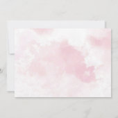 Invitation Sweet One Premier Anniversaire Pingerbread rose Ph (Dos)