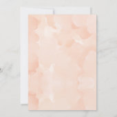 Invitation Sweet Peach 2e anniversaire (Dos)