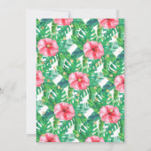 Invitation Sweet Peach Girls 2e anniversaire (Dos)