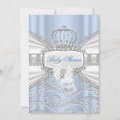 Invitation Sweet Petit Prince Diamond Baby shower garçon (Devant)