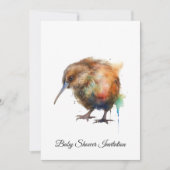 Invitation Sweet Pipi Kiwi, custom (Devant)