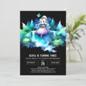 Invitation Sweet Princess Anniversaire (Debout devant)