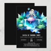Invitation Sweet Princess Anniversaire (Devant / Derrière)