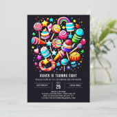 Invitation Sweet Serenity Wonderland Anniversaire (Debout devant)