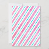 Invitation Sweet Shoppe fête d'anniversaire (Dos)