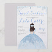 INVITATION sweet sixteen (Devant / Derrière)