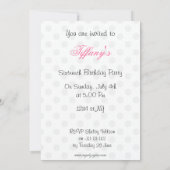 Invitation sweet sixteen (Dos)