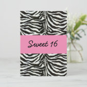 Invitation sweet sixteen (Debout devant)
