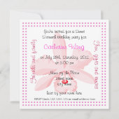 Invitation sweet sixteen. (Dos)