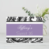 Invitation sweet sixteen (Debout devant)