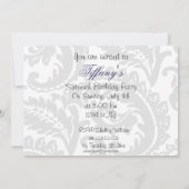 Invitation sweet sixteen (Dos)