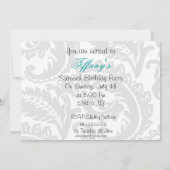 Invitation sweet sixteen (Dos)