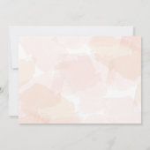 Invitation Sweet sixteen aquarelle (Dos)