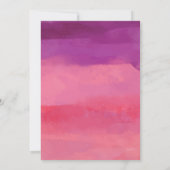 Invitation Sweet sixteen, Beach Sunset Anniversaire Invitatio (Dos)