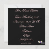 Invitation Sweet Sixteen-Customize (Dos)