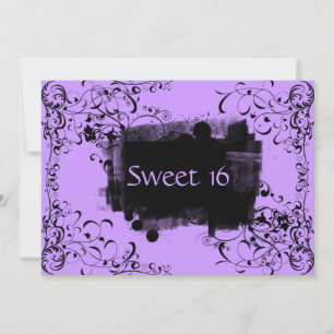 Invitation Sweet sixteen de violet des torrents