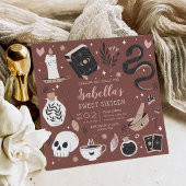 Invitation Sweet sixteen de voyant Myssel Crystal Fortune