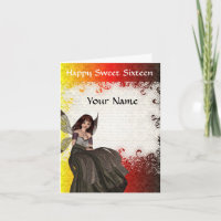 Sweet sixteen gothique de fée mignonne