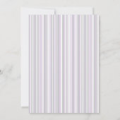 Invitation Sweet sixteen | Gris et pourpre doux (Dos)