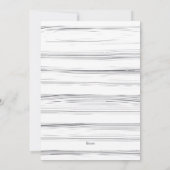 Invitation Sweet sixteen moderne fête d'anniversaire (Dos)