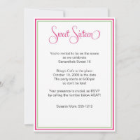 Sweet sixteen Preppy fête d'anniversaire