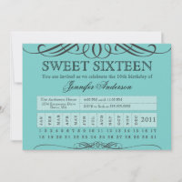 Sweet sixteen Punch Ticket