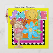 Invitation Sweet Smile ! - SRF (Devant / Derrière)