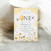 Invitation Sweet to bee Bumble Wildlfower Fête de printemps