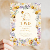 Invitation Sweet To Bee Deux Anniversaire