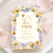 Invitation Sweet To Bee Deux Anniversaire